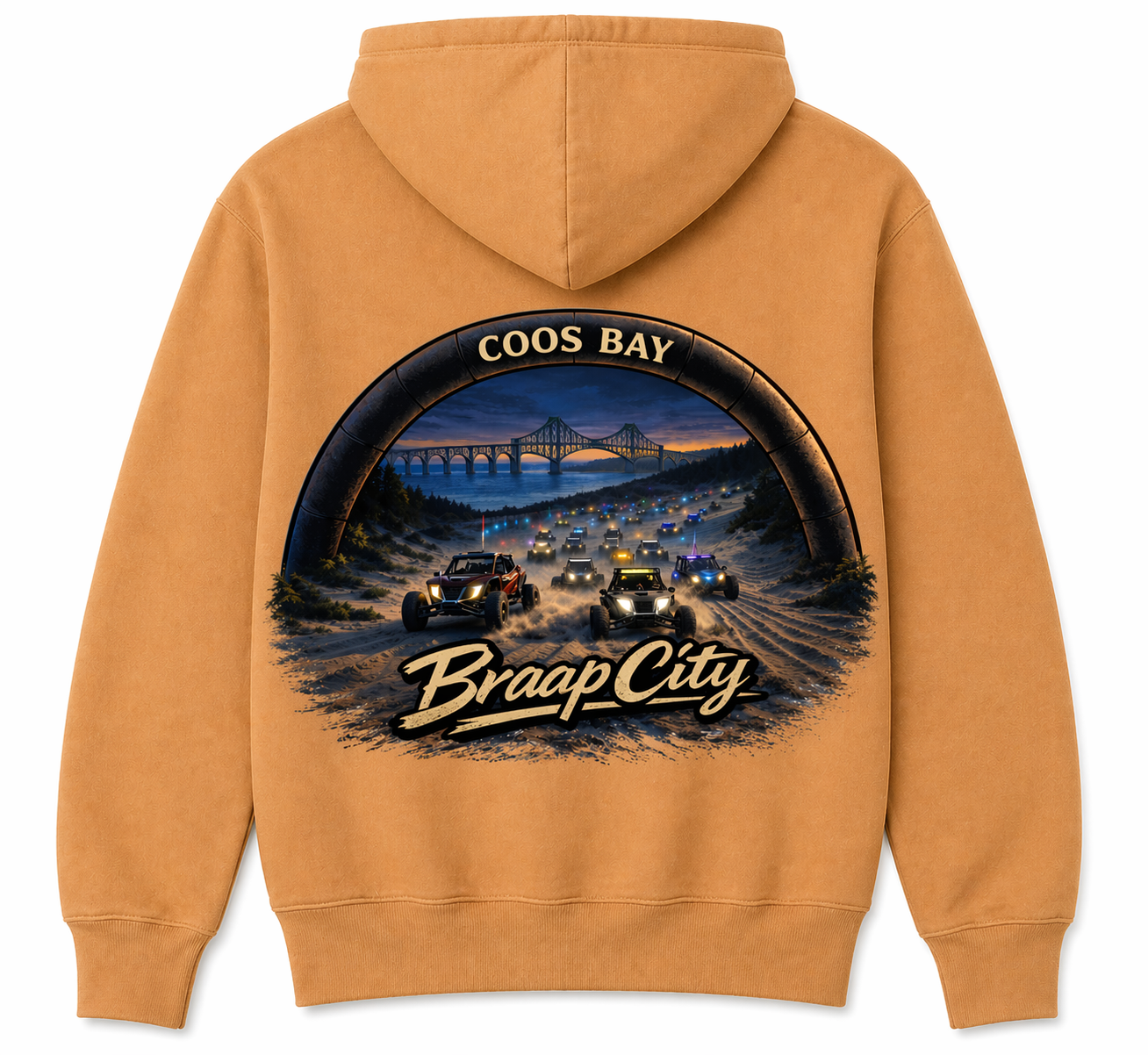 BRAAP CITY – Coos Bay Hoodie