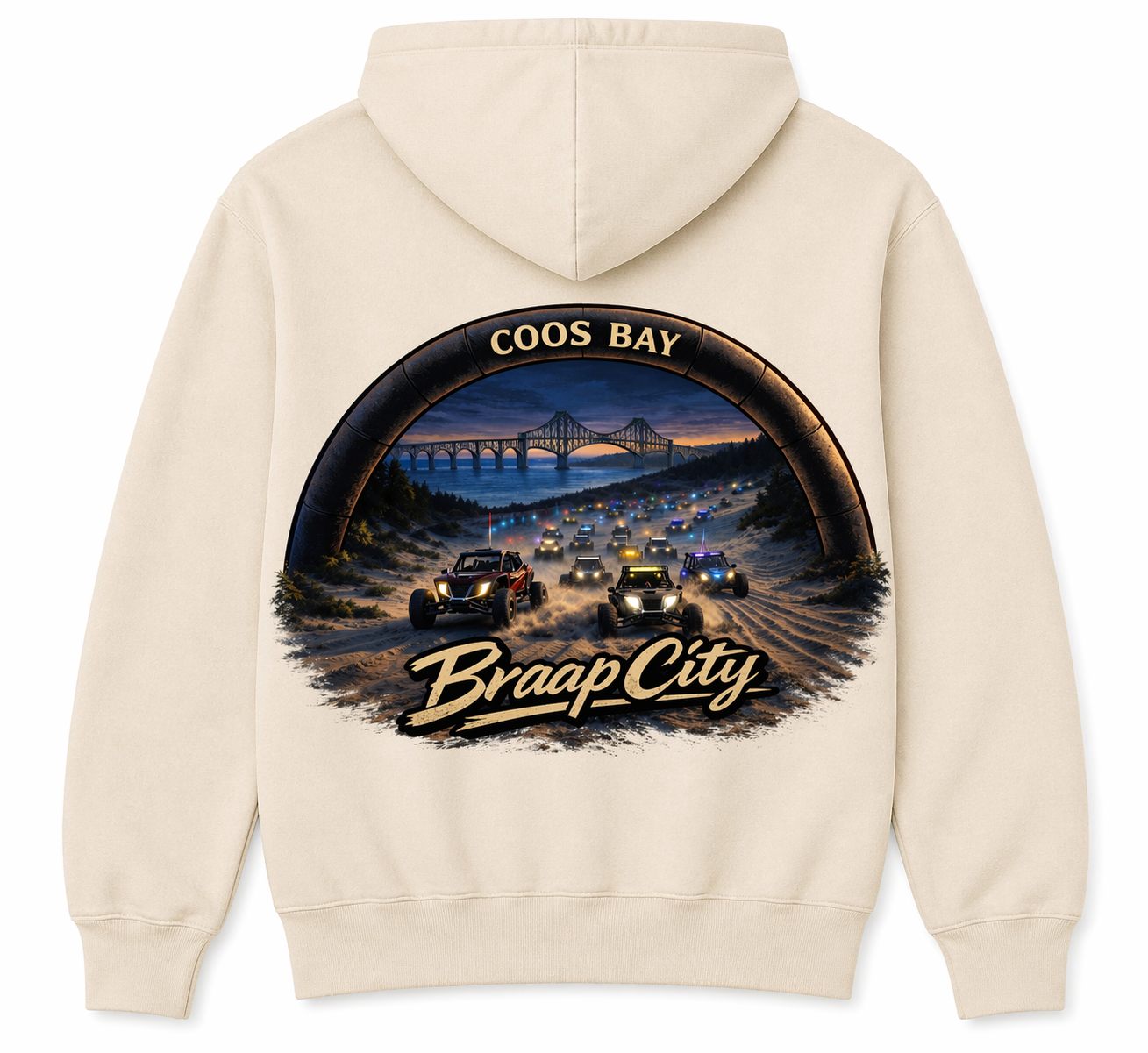 BRAAP CITY – Coos Bay Hoodie